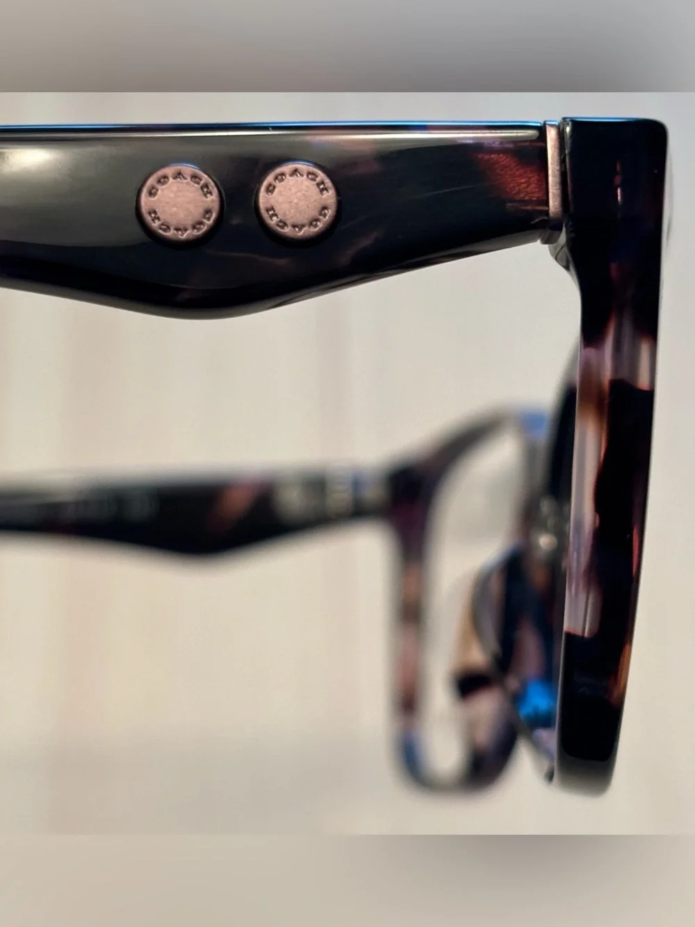 Coach HC 6248U Amethyst Pearl Tortoise Eyeglass Frames 54-16-140